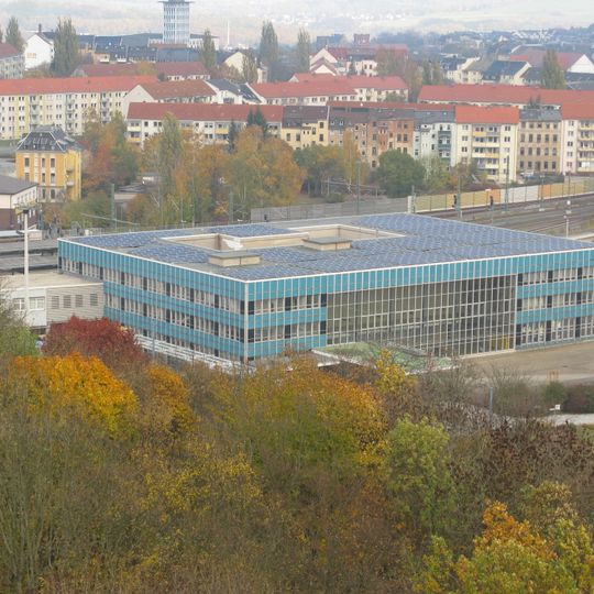 Empfangsgebäude Bahnhof Plauen oberer Bahnhof