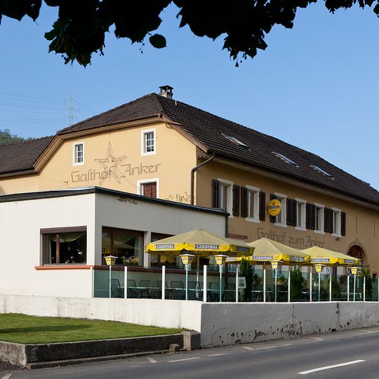 Castrum romain sous l'auberge Anker