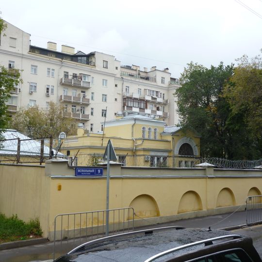 Городская усадьба И.И. Миндовской