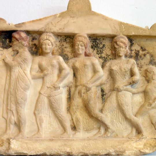 Hermes and Charites relief