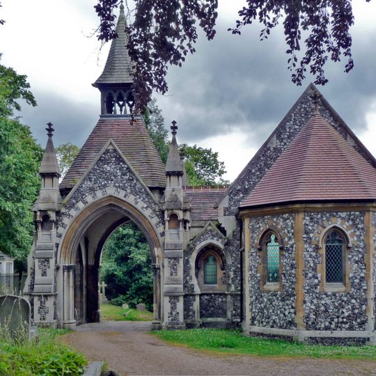 Chapel At Rosary Cemetery