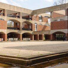 Falmer House Including Moat Within Courtyard