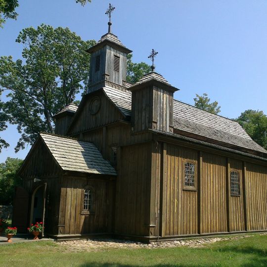 Saint Stanislaus church in Barcice