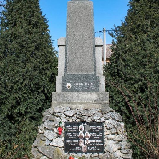 Pomník padlým v Myslechovicích