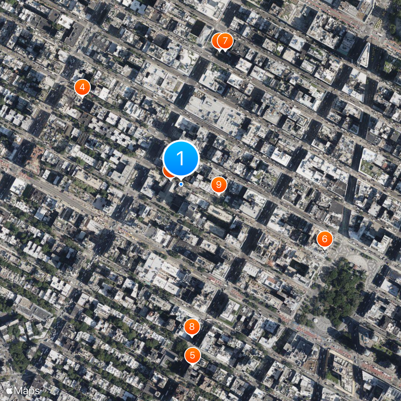 Xavier High School Map