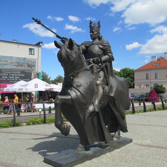 Casimir IV Jagiellon monument in Malbork