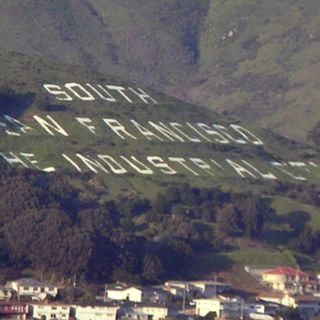 South San Francisco Hillside Sign
