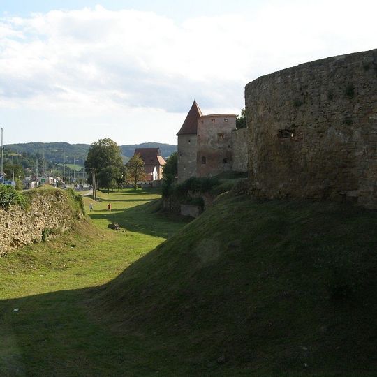 Mestské hradby, priekopa