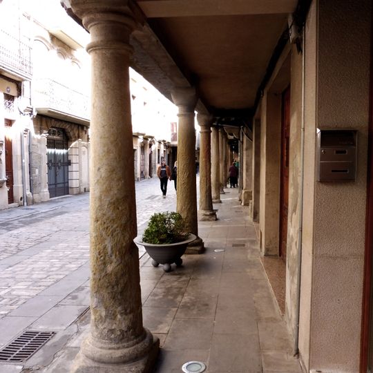 Porxos del carrer Major de Cervera