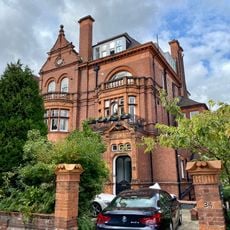 34, Eton Avenue and attached front garden boundary wall and gate piers