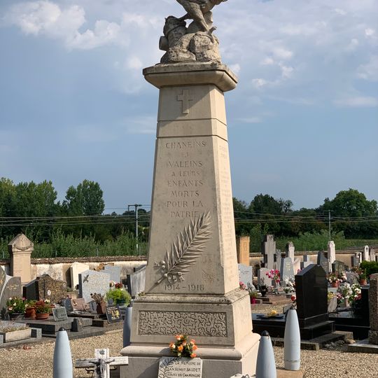 Monument aux morts de Chaneins et Valeins