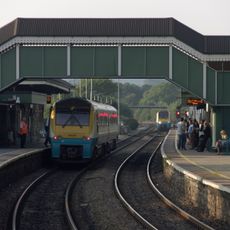 Footbridge at Bridgend Railway Station