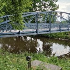 Footbridge over the Malše in Rožnov