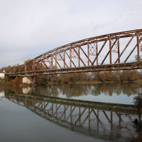 Bridge on Neretva River near Gabela