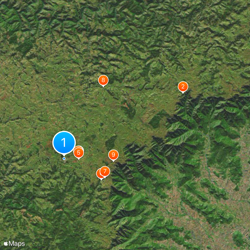 São José dos Ausentes Map