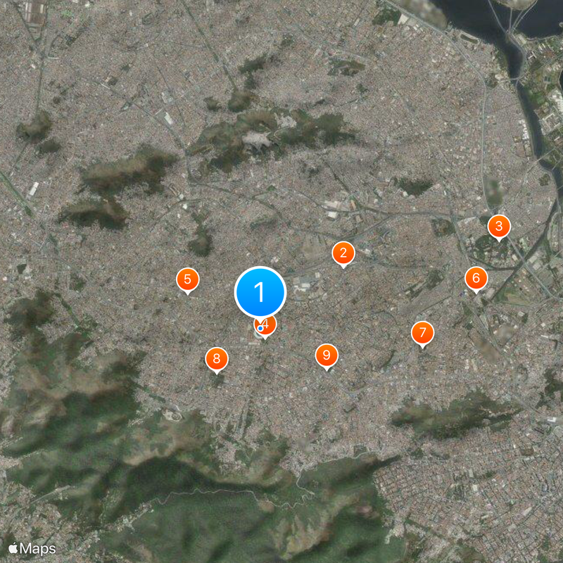 Estádio Nilton Santos Map
