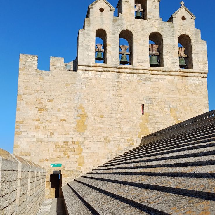 Rooftop terrace of the church of the Holy Marys of the Sea