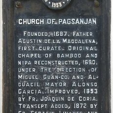 Church of Pagsanjan historical marker