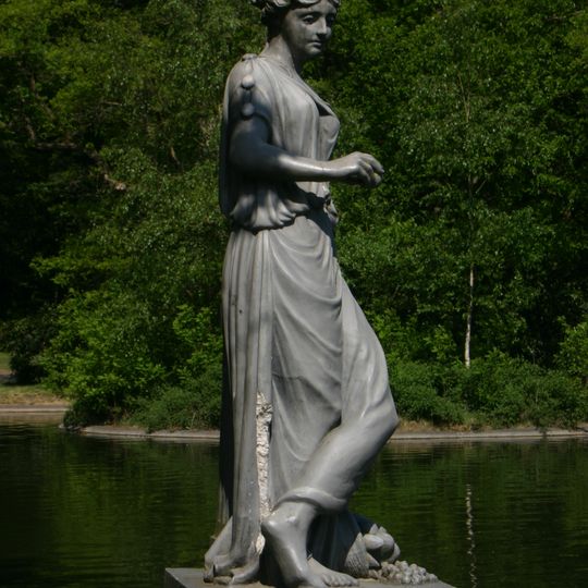 Tuinbeeld in Blookerpark