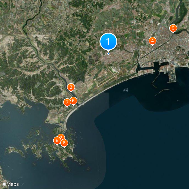 Higashimatsushima Map