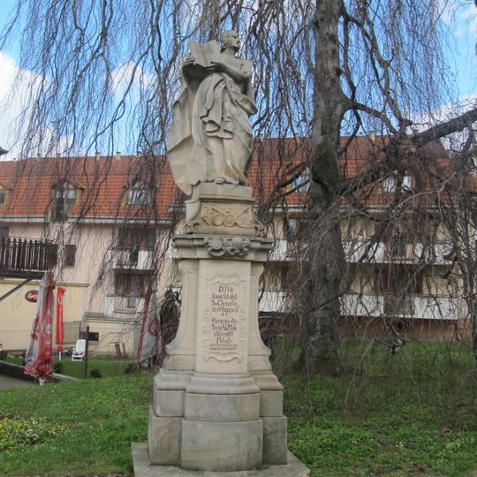 Socha svatého Ignáce z Loyoly - v lapidáriu