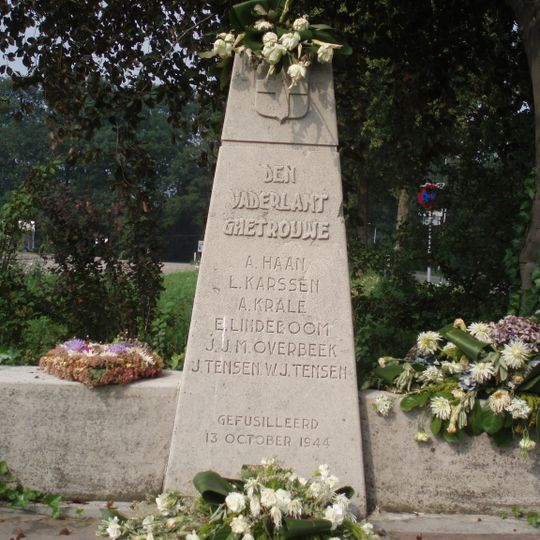 Monument op schietbaan Berkum, Zwolle