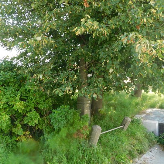 Kříž na Brněnské ulici v Měříně