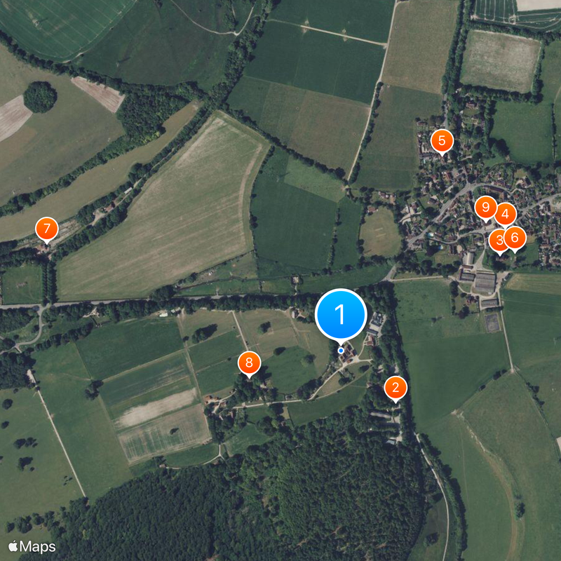 Weald and Downland Living Museum Kaart