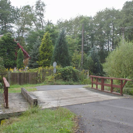 Most přes Čankovský potok ve Valše