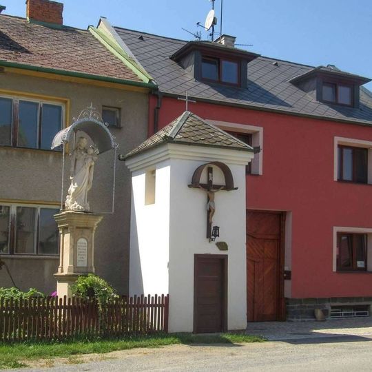 Zvonice ve středu Strukova