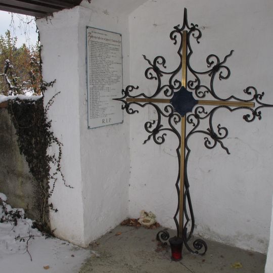 Ehemaliger Pestfriedhof nordwestlich des Ortes
