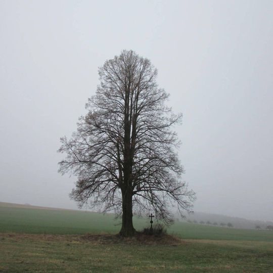 Kříž východně od Strměch směrem k Pálence