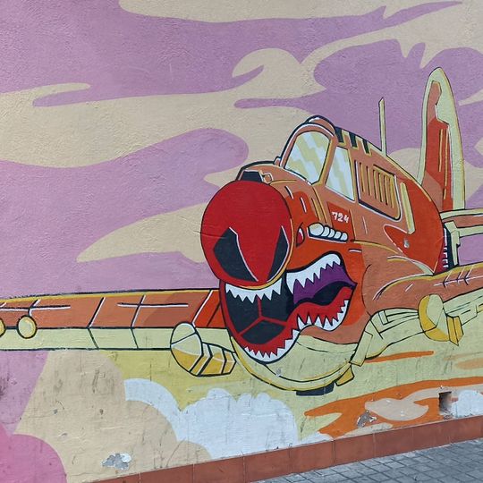 Wandmalerei, Kunstwerk