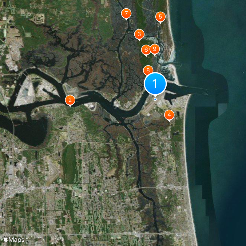 Naval Station Mayport Map