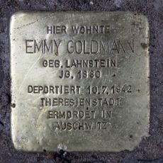 Stolperstein en memoria de Emmy Goldmann