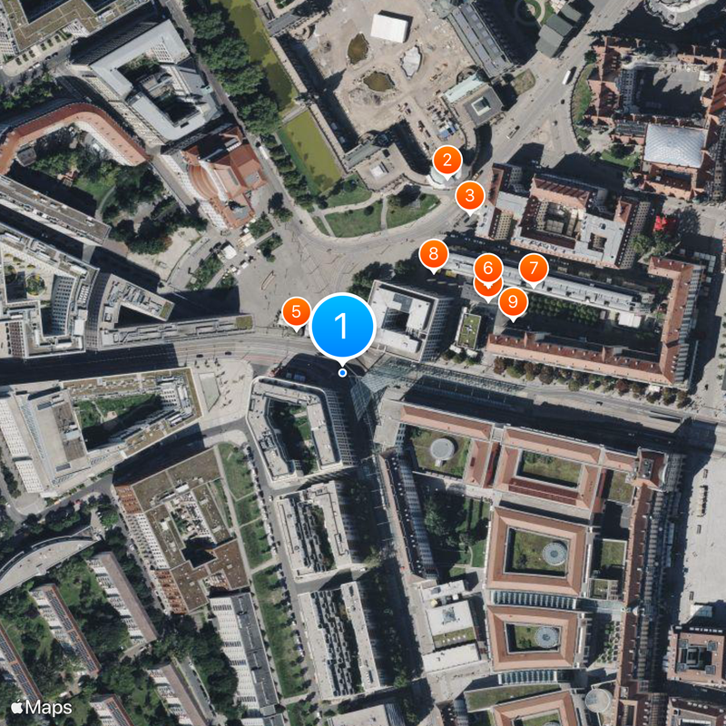Trams in Dresden Map
