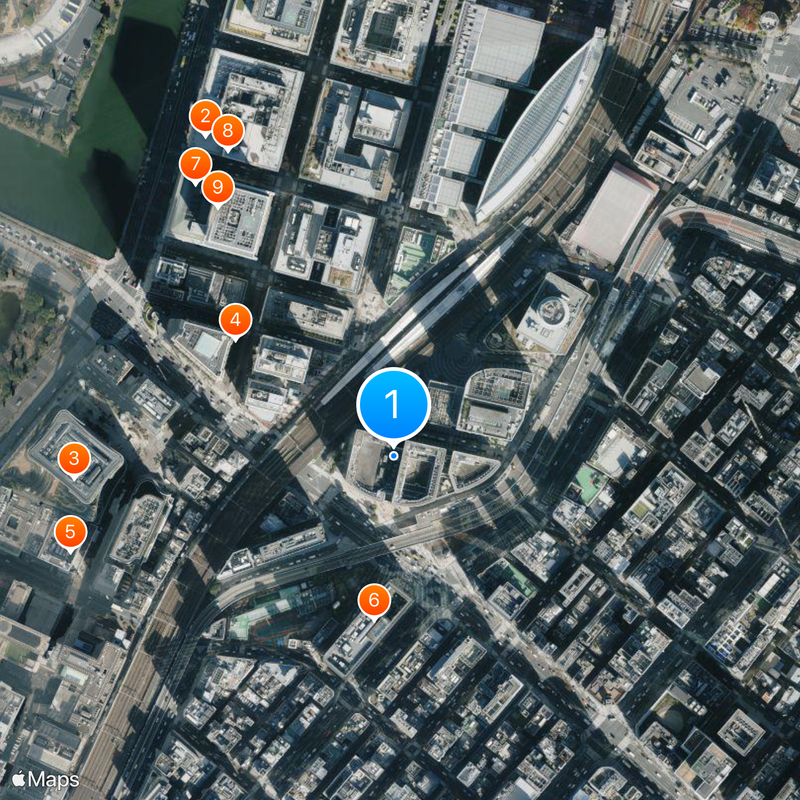 Yūrakuchō Center Building Mappa