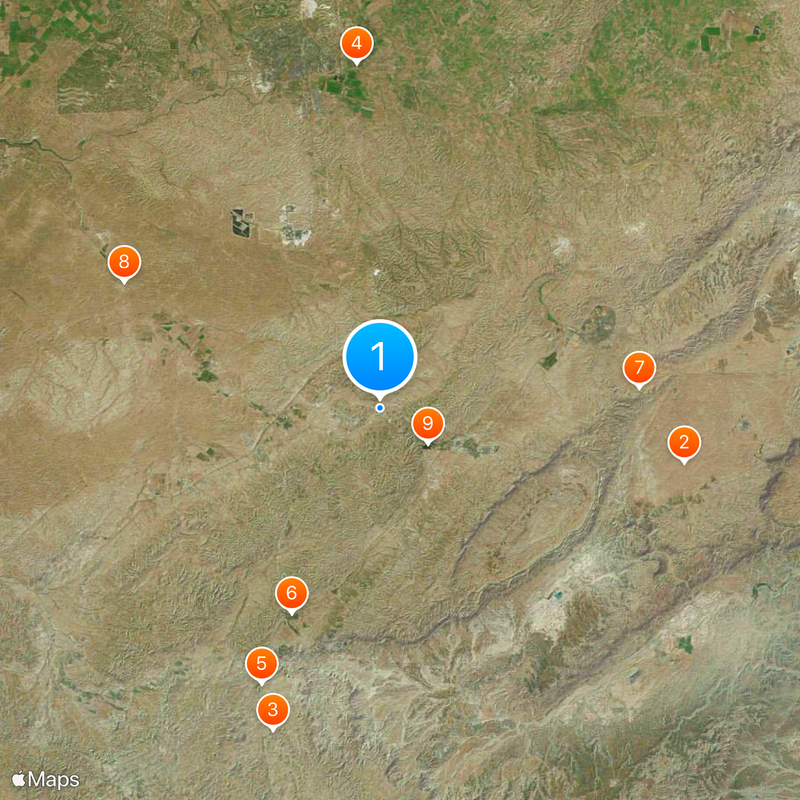 Bislamach Brigade Map