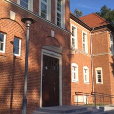 Budynek oddziału dermatologicznego dawnego szpitala w Rybniku