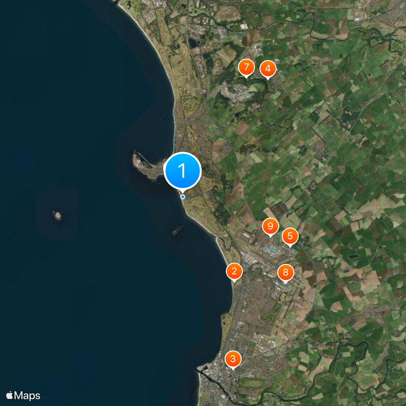 Royal Troon Golf Club Carte