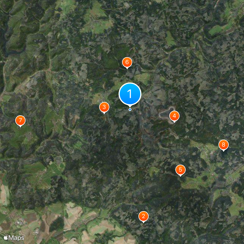 Nuremberg Hbf–Erfurt Hbf high-speed railway Map