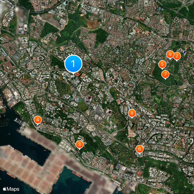 Singapore Polytechnic Map
