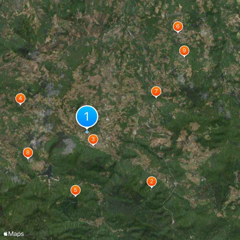 Castiglione dei Pepoli Map