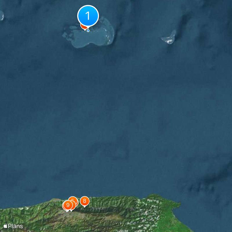 Los Roques archipelago Map