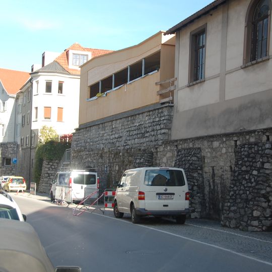 Teile der ehemaligen Stadtmauer