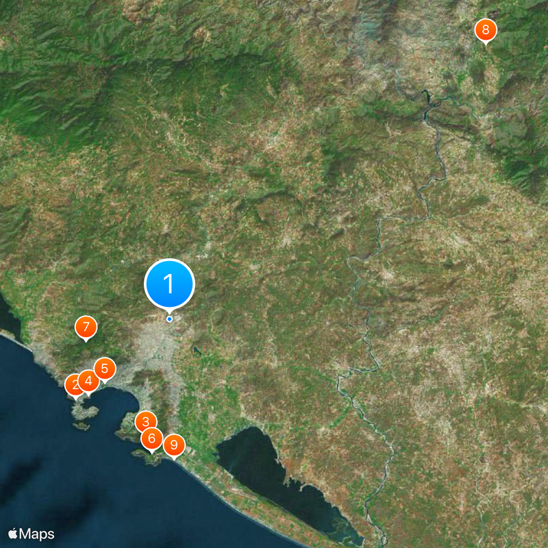 Acapulco de Juárez Municipality Map