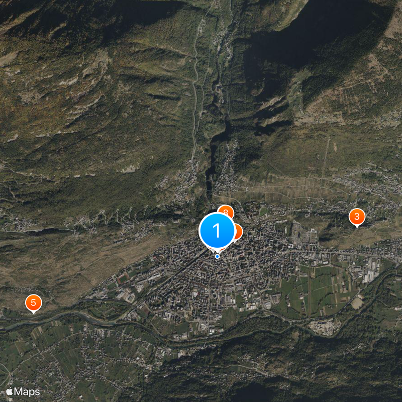 Sondrio Map