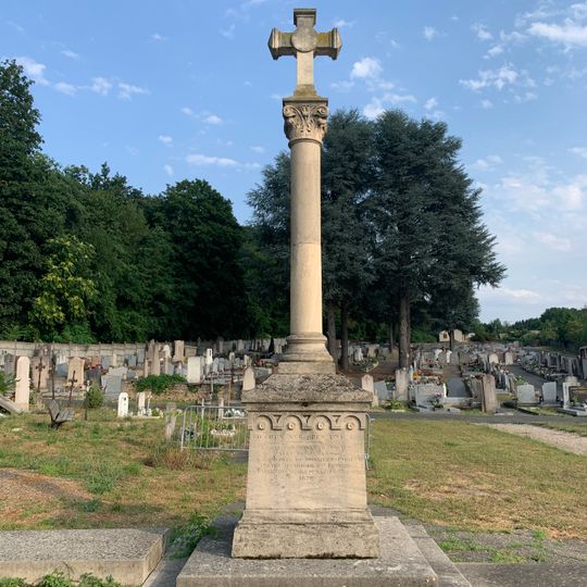 Cemetery cross of Jassans-Riottier