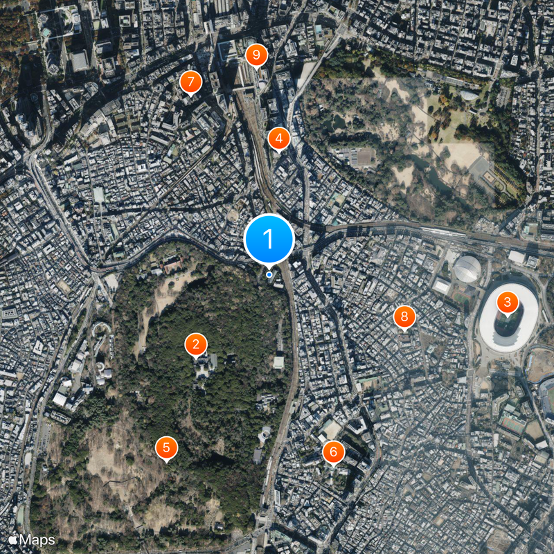 Association of Shinto Shrines Map