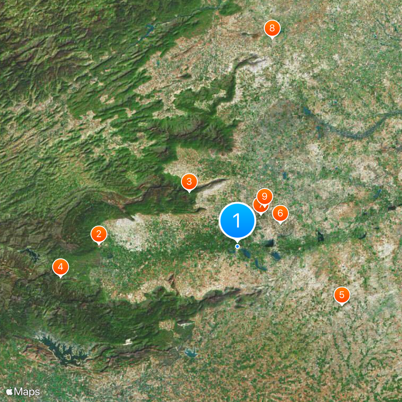 Perur Pateeswarar Temple Map